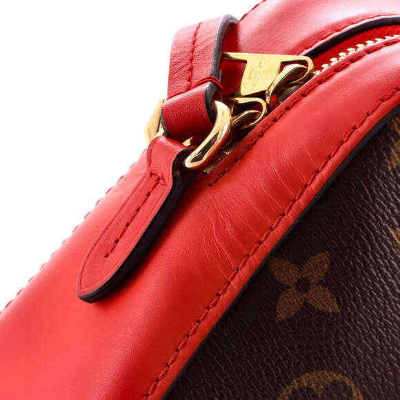 Louis Vuitton Saintonge Handbag Monogram Canvas with Leather - Picture 6 of 8